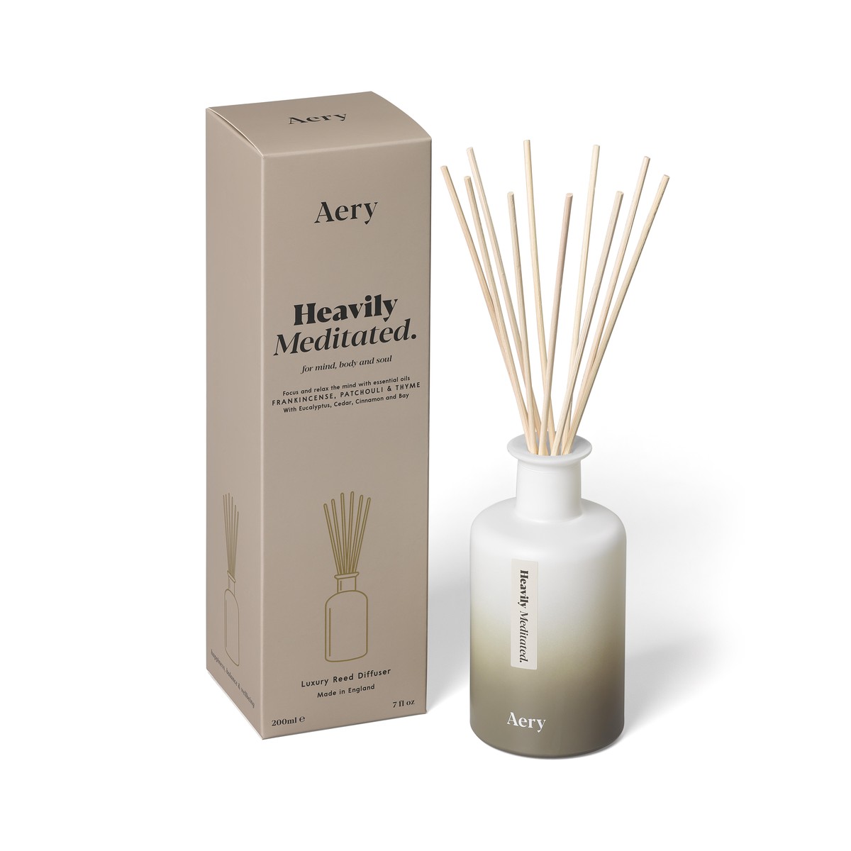  Aromatherapy Diffuseur Heavily Meditated  200ml