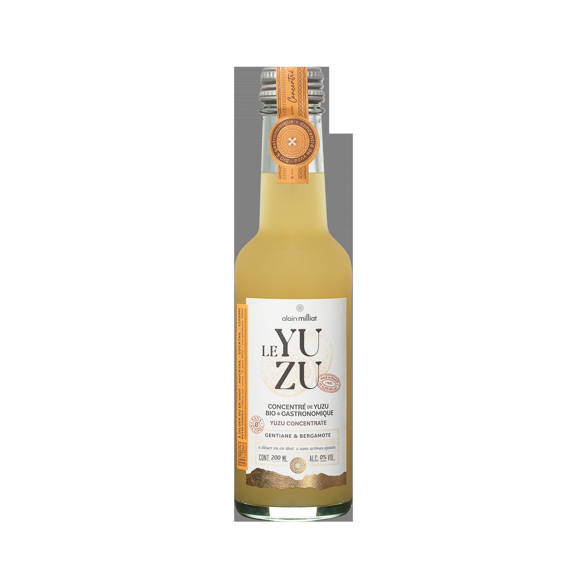 Alain Milliat  Concentré le yuzu 20cl  20cl