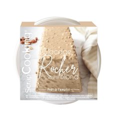 Scrapcooking  Pot glacage rocher prêt à l'emploi chocolat blond 400g  