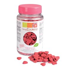 Scrapcooking  Décors sucres coeur rouge 55g  