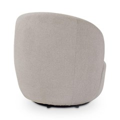 Castle Line Bolton Fauteuil Bolton pivotant Blanc écru 74x76xH74cm A38cm