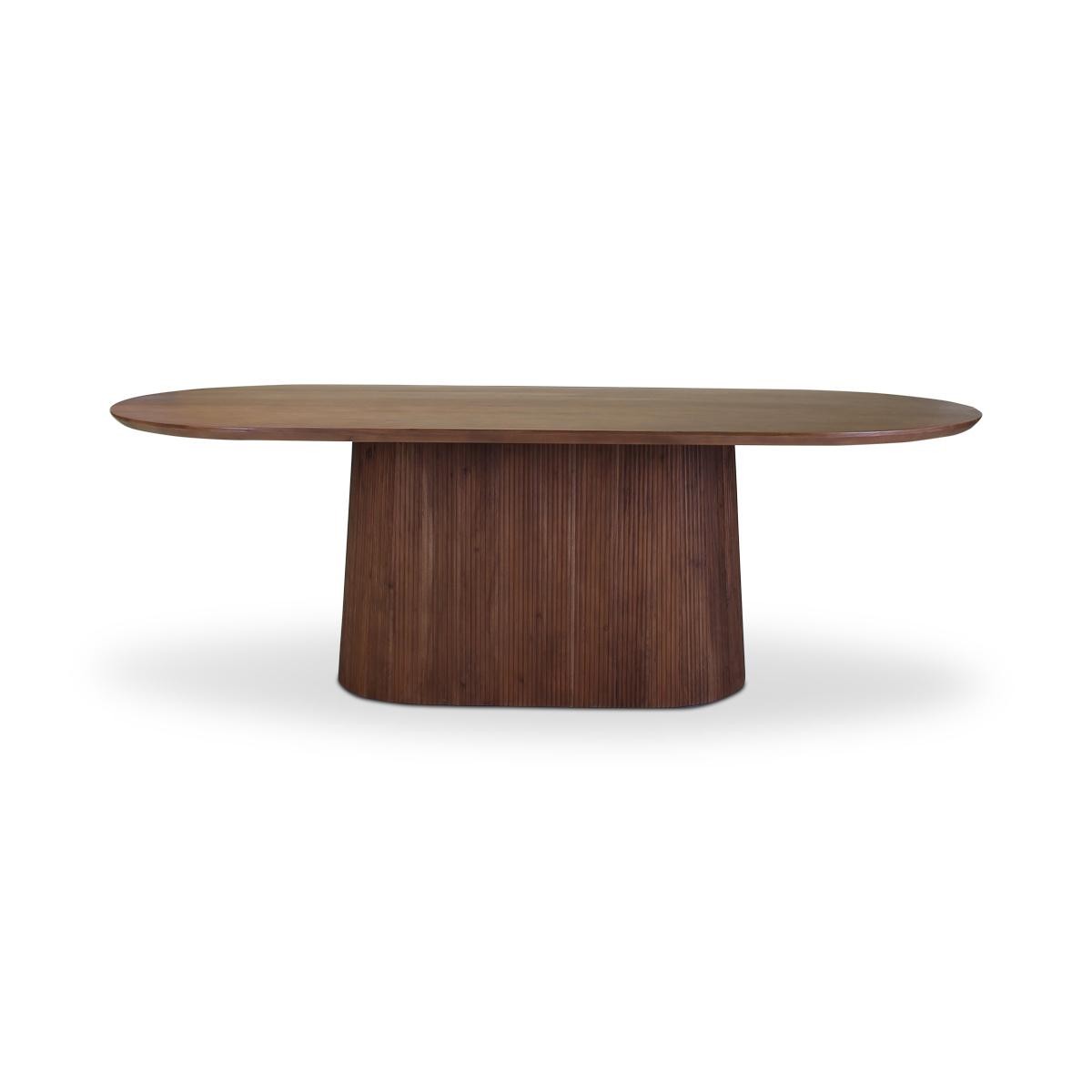 Castle Line Mendosa Table Mendosa ovale marron Brun tabac 240x110xH76cm