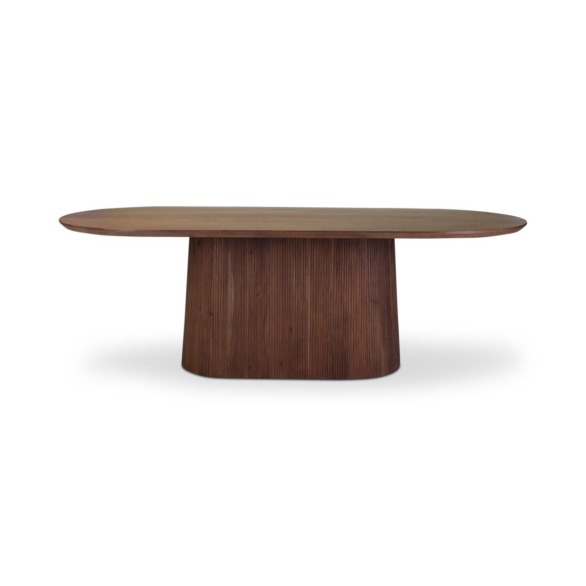 Castle Line Mendosa Table Mendosa ovale marron Brun tabac 240x110xH76cm