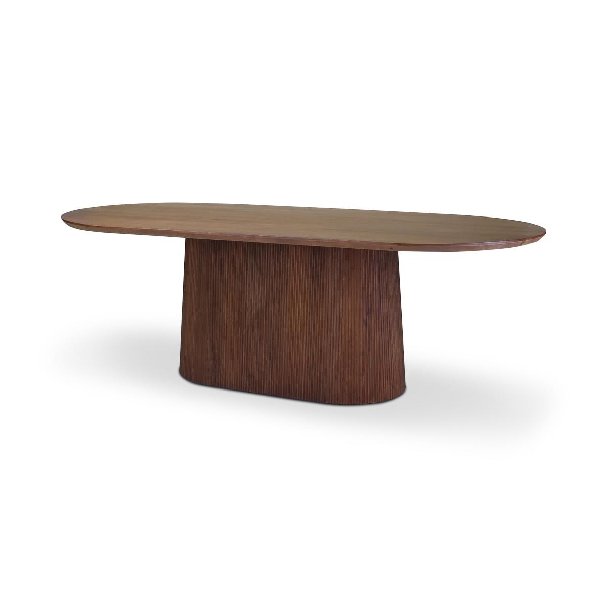 Castle Line Mendosa Table Mendosa ovale marron Brun tabac 240x110xH76cm