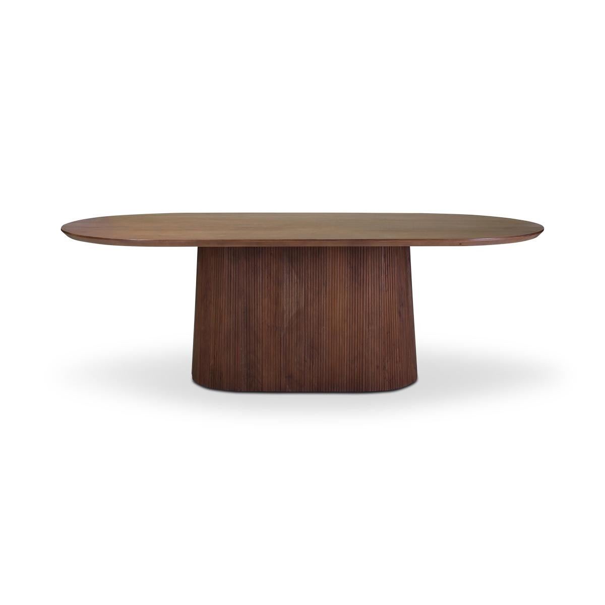 Castle Line Mendosa Table Mendosa ovale marron Brun tabac 240x110xH76cm