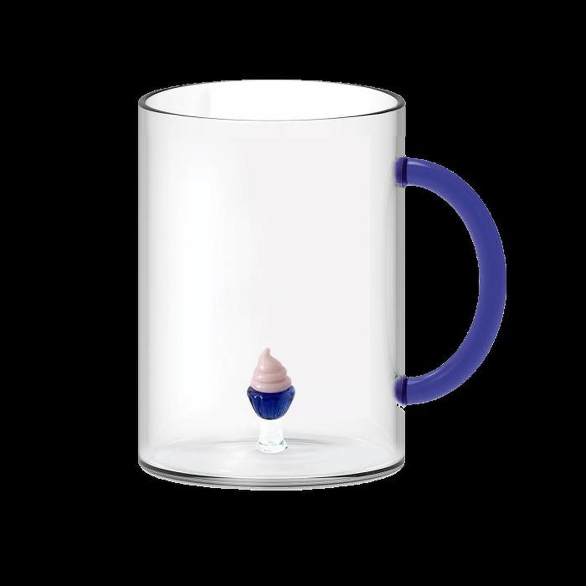  WD Mug Décor Cupcake, en borosilicate  420ml