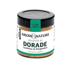 Groix et Nature  Rillette de Dorade Combava & Gingembre  100gr