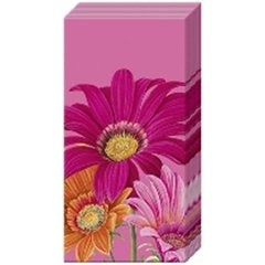 Ihr  Pocket Tissues JOYFUL GERBERA pink  21X21