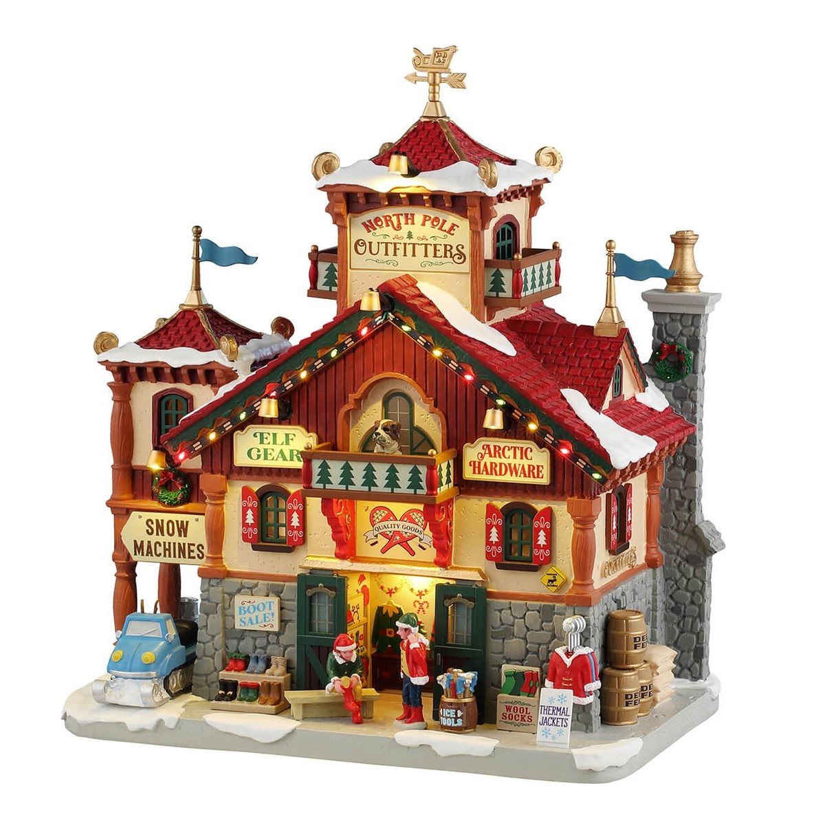 Lemax  Magasin North Pole  23.5x14.5x24.7cm