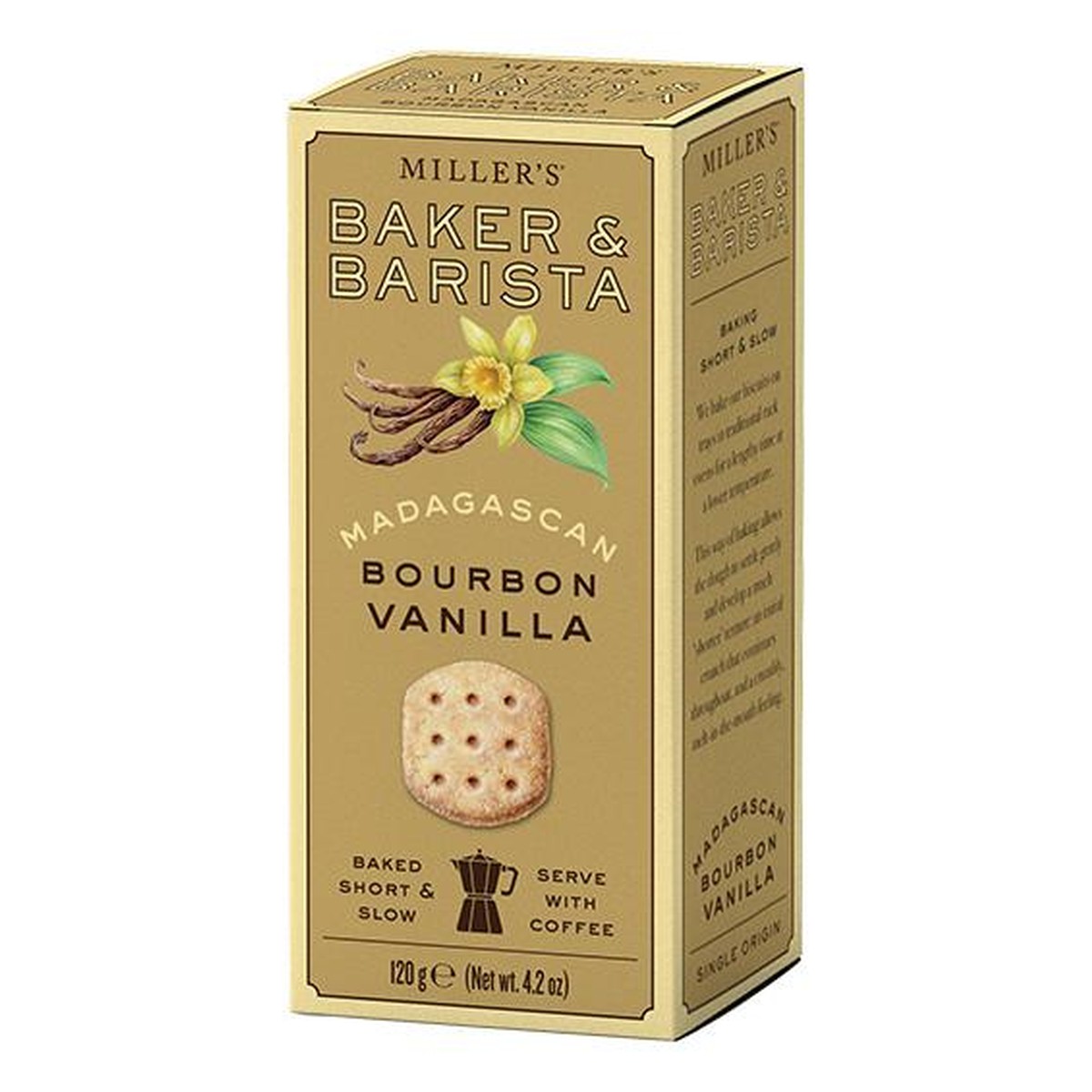  MILLER'S Biscuits Vanille Bourbon  120gr