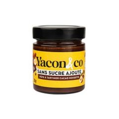 Yacon  Pâte à tartiner Yacon Cacao Noisette  200gr