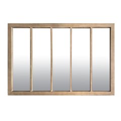   Miroir bois clair 140x90cm  140x90cm