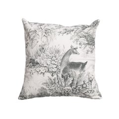 Thevenon  Housse de coussin Gaïa Gris 45x45cm