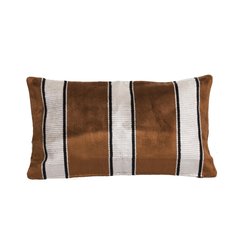 Thevenon  Housse de coussin Royal Jacquard Brun caramel 50x30cm