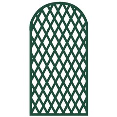   Treillages Rectangle Maille Losange 12Cm Cintre 1X1,97M Vert Vert gazon ou herbe 100x197cm