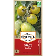 Ferme de Sainte Marthe  Tomate Green Grape  Environ 50 Graines