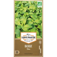 Ferme de Sainte Marthe  Basilic Citron Multi-couleurs Environ 200 Graines