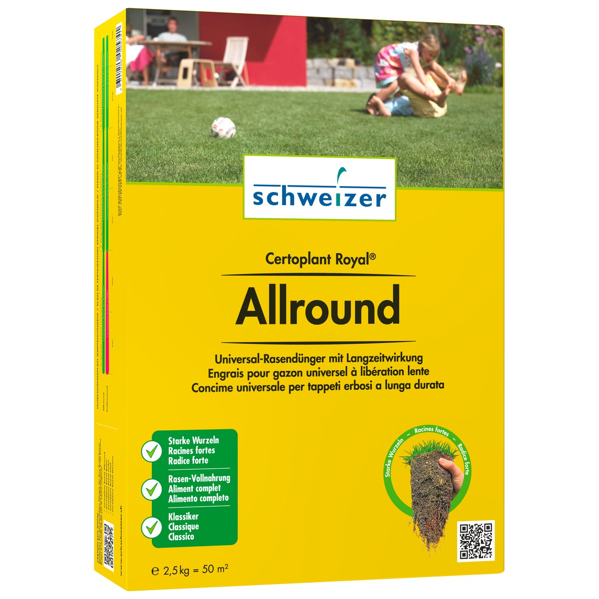 Schweizer  Engrais Allround-Certoplant) 2.5kg  