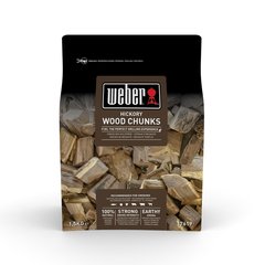 Weber Accessoires fumage Fragments de bois wood chunks hickory1.5kg  