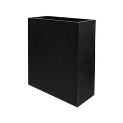 Potterypots Natural Jort Slim XL. Set of 1. Black Noir 91x36x102cm 334.2L