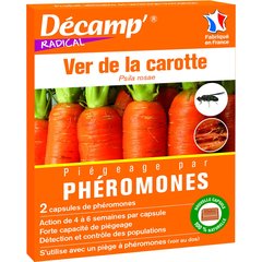 Décamp  Pheromone Contre Le Ver De La Carotte  2 Capsules  2 CAPSULES