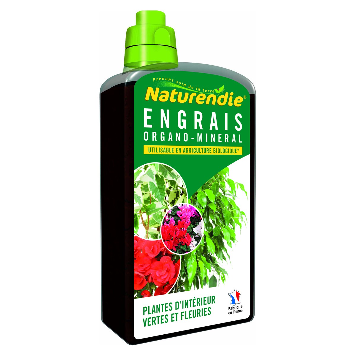 Bio, Naturendie Engrais Plantes vertes d'interieur Naturendie 500 ml