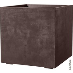 Deroma  Cube Millennium 49 Brownstone Brun tabac 49x49cm 4.52L