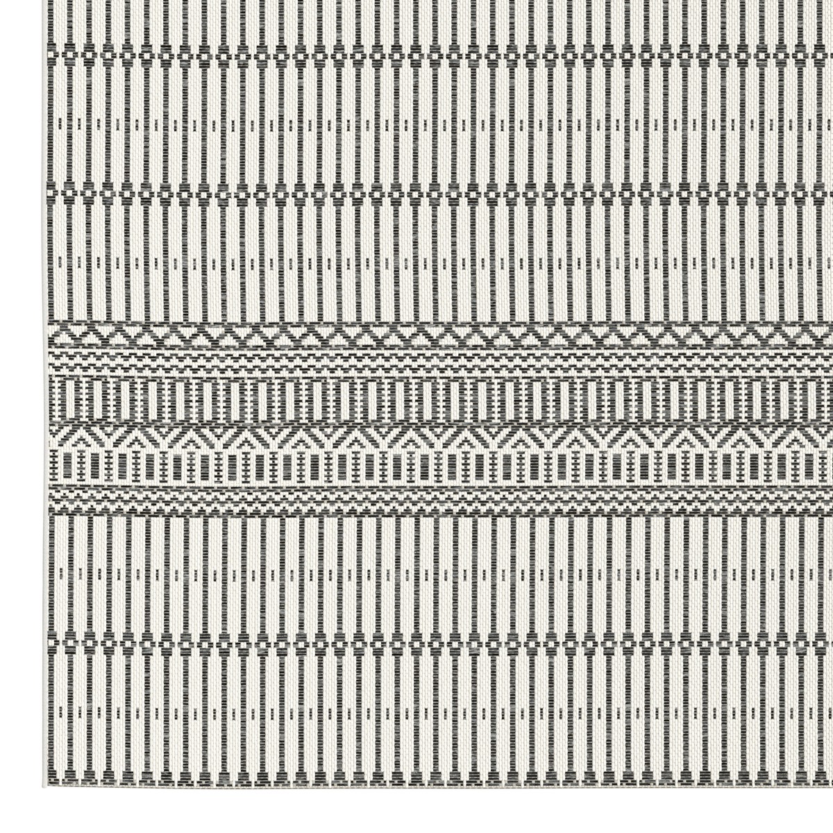 Lafuma Mobilier ACCESSOIRES Tapis d'extérieur Melya 240 x 340 cm Noir 240x340 cm