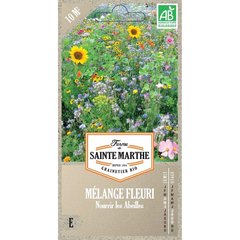 Ferme de Sainte Marthe  Mélange Fleuri - Nourrir Les ABeilles AB Annuelles - Pour 10 M  