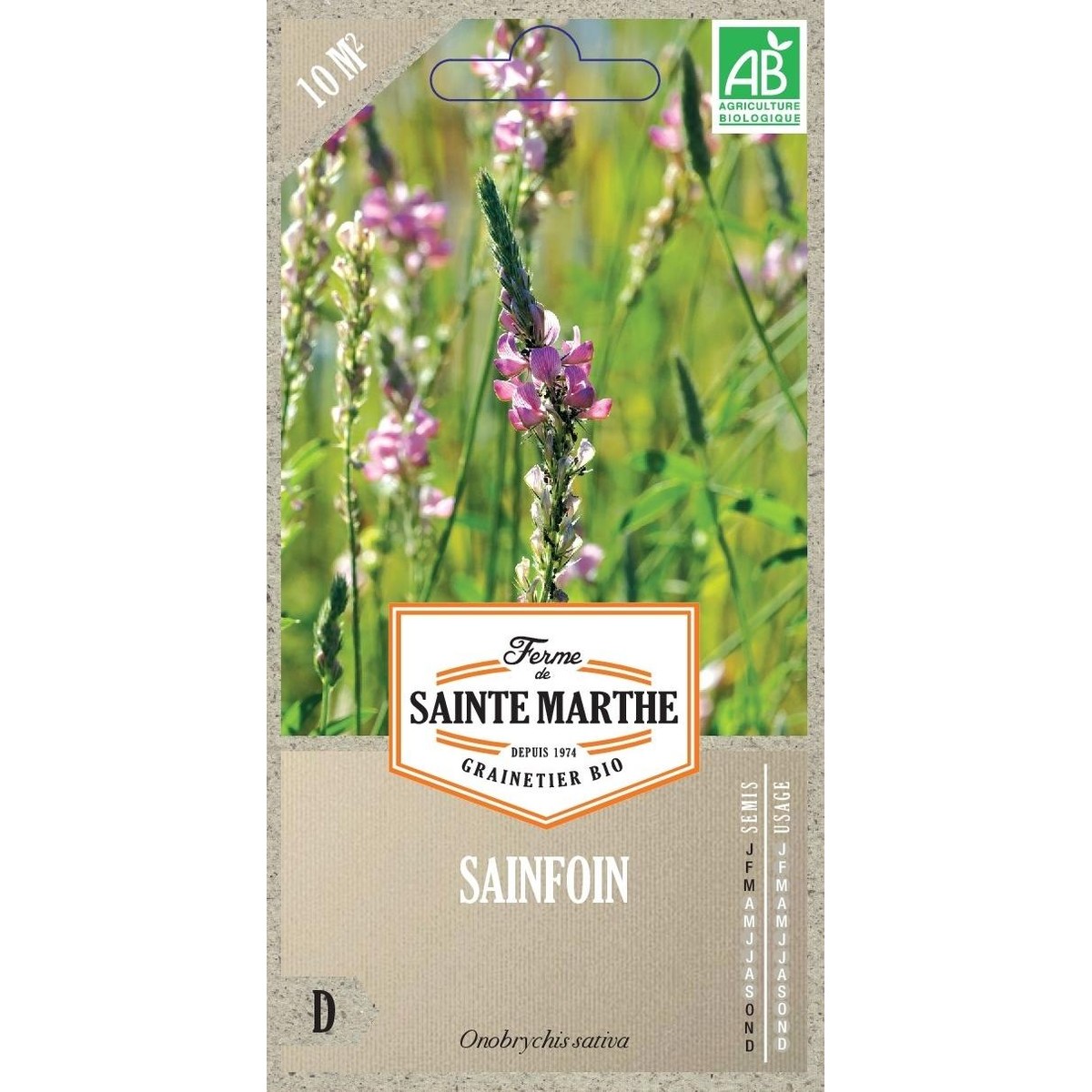 Ferme de Sainte Marthe  Sainfoin Vivace - Pour 20 M  