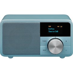  Sangean Radio mini DAB DDR-7 Blue  116x65x74mm