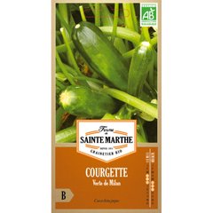 Ferme de Sainte Marthe  COURGETTE Verte de Milan  Environ 15 Graines