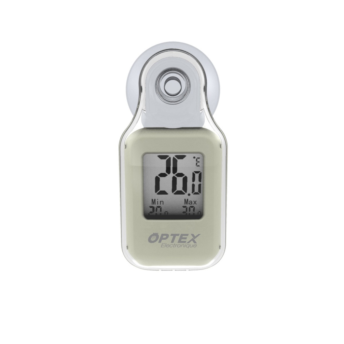 Thermomètre extérieur numérique avec ventouse