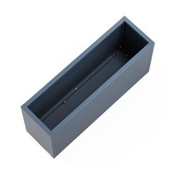   Metal Planter 30 100x30x50cm Antracita Gris anthracite 100x30x50cm