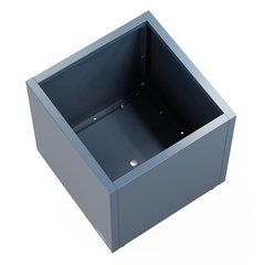   Metal Planter Cube 60x60x60cm Antracita Gris anthracite 60x60x60cm