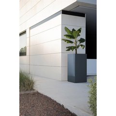   Metal Planter Column 50x50x100cm Antracita Gris anthracite 50x50x100cm