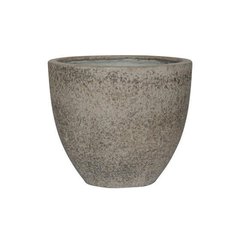 Potterypots Cement and Stone Jesselyn XXS, Dioriet Grey Gris plomb 33x29cm 16L