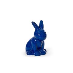 Schilliger Sélection Fig Poterie Trading Lapin Assis ST Bleu roi 19x25cm