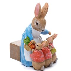  Peter Rabbit Figurines Pieds Déco Lapin Peter Rabbit Mixt 5  6.5x8x11cm