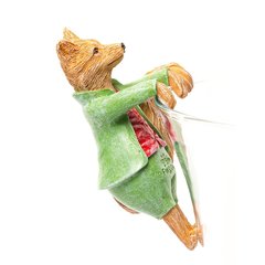  Peter Rabbit Figurine Renard Mr Tod  10x4.5x6cm