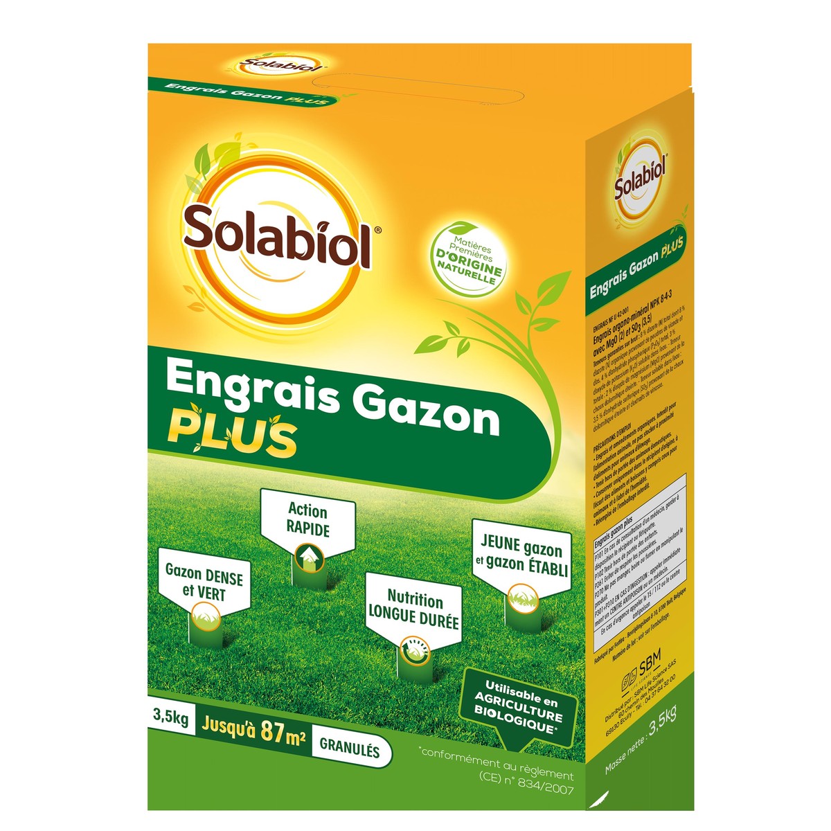   Engrais Gazon Plus 3,5Kg  