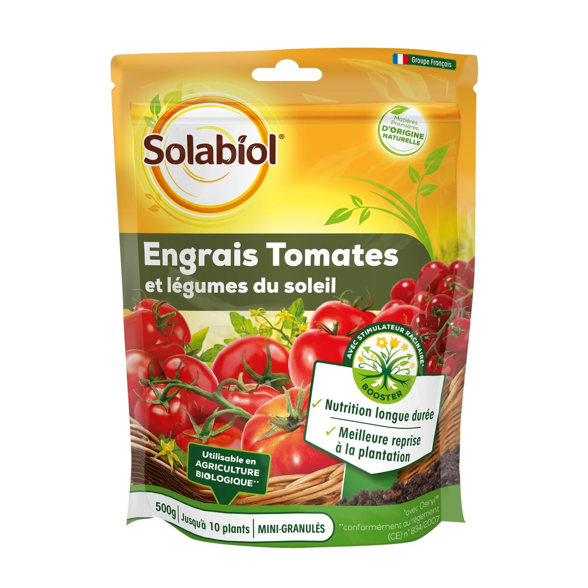   Engrais Tomates Et Legumes Fruits 500g  