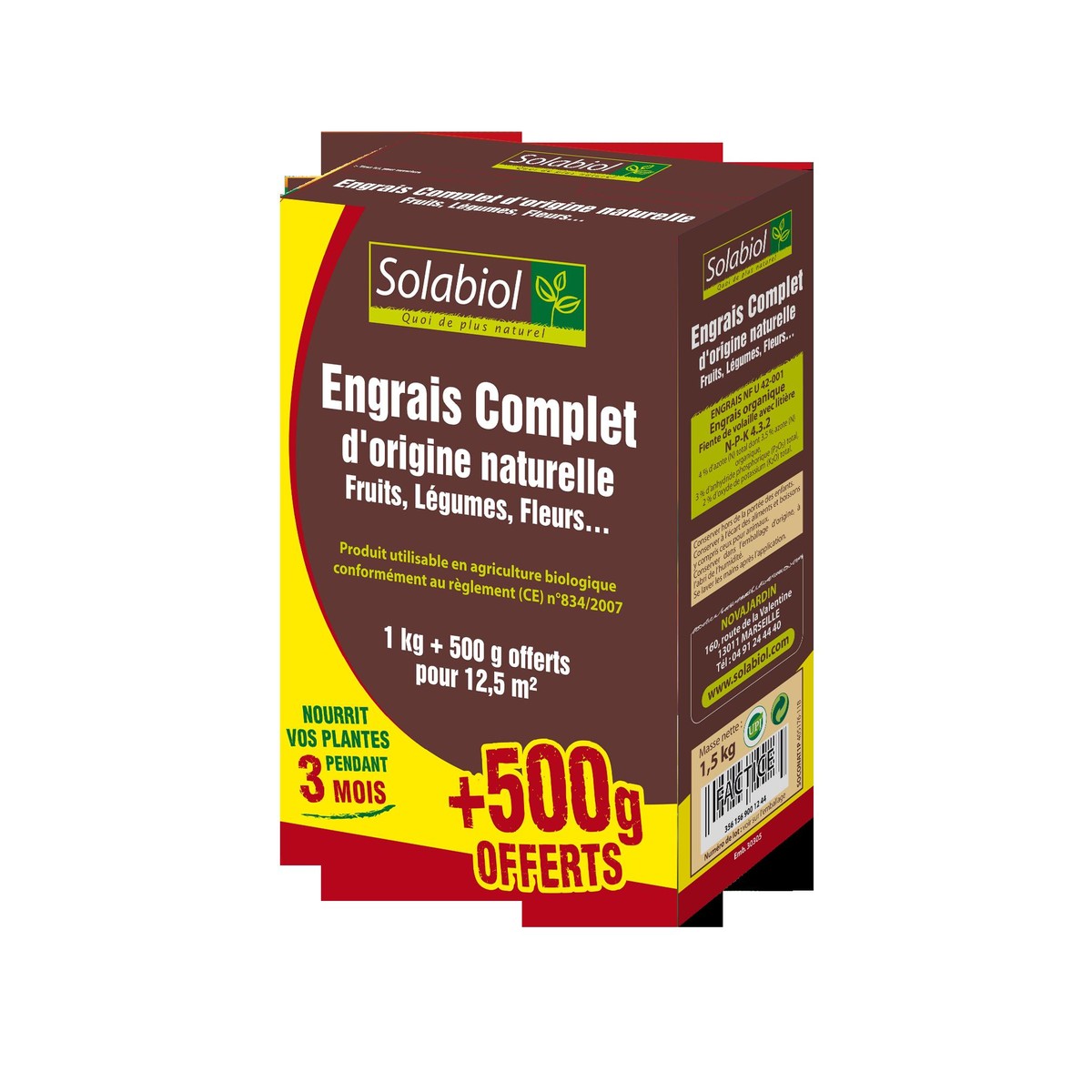   Engrais Complet - Promo 1,5Kg  