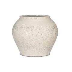 Potterypots Mediterranean Zeus L, Chalk White Beige lin 69X58cm 127L