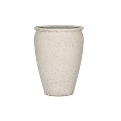 Potterypots Mediterranean Artemis S, Chalk White Beige lin 42.5X58cm 49L