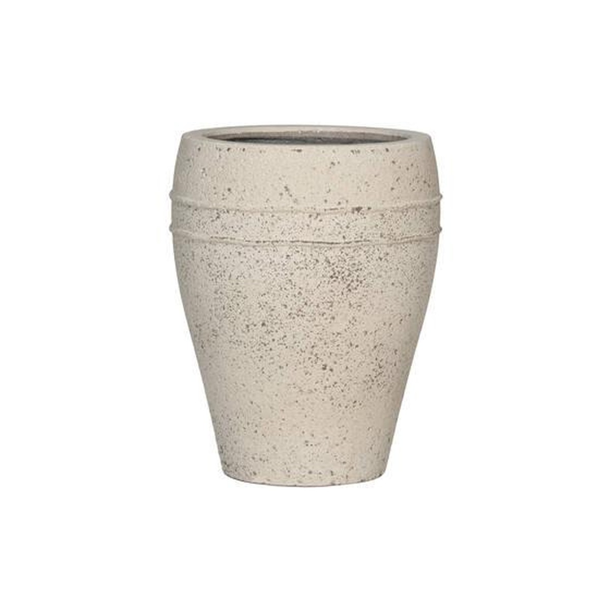 Potterypots Mediterranean Ares, M, Chalk White Beige lin 40X50cm 36L