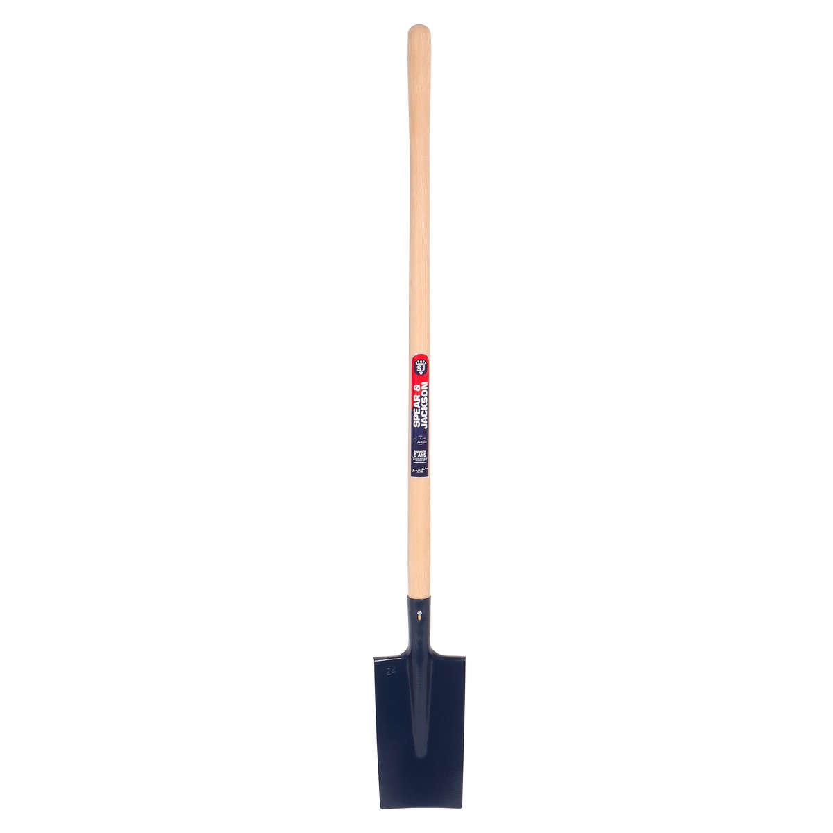 Spear & Jackson Grands outils de jardin Bêche dame de 24 cm manche bois pomme 100 % PEFC  125.8x14.5x5.6cm