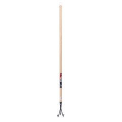 Spear & Jackson Grands outils de jardin Griffe soudée à douille 3 dents manche bois 130 cm 100% PEFC  144x9x10cm