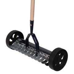 Spear & Jackson Grands outils de jardin Scarificateur sur roues lame inox manche bois 150cm 100% PEFC  175x51.5x17.5cm