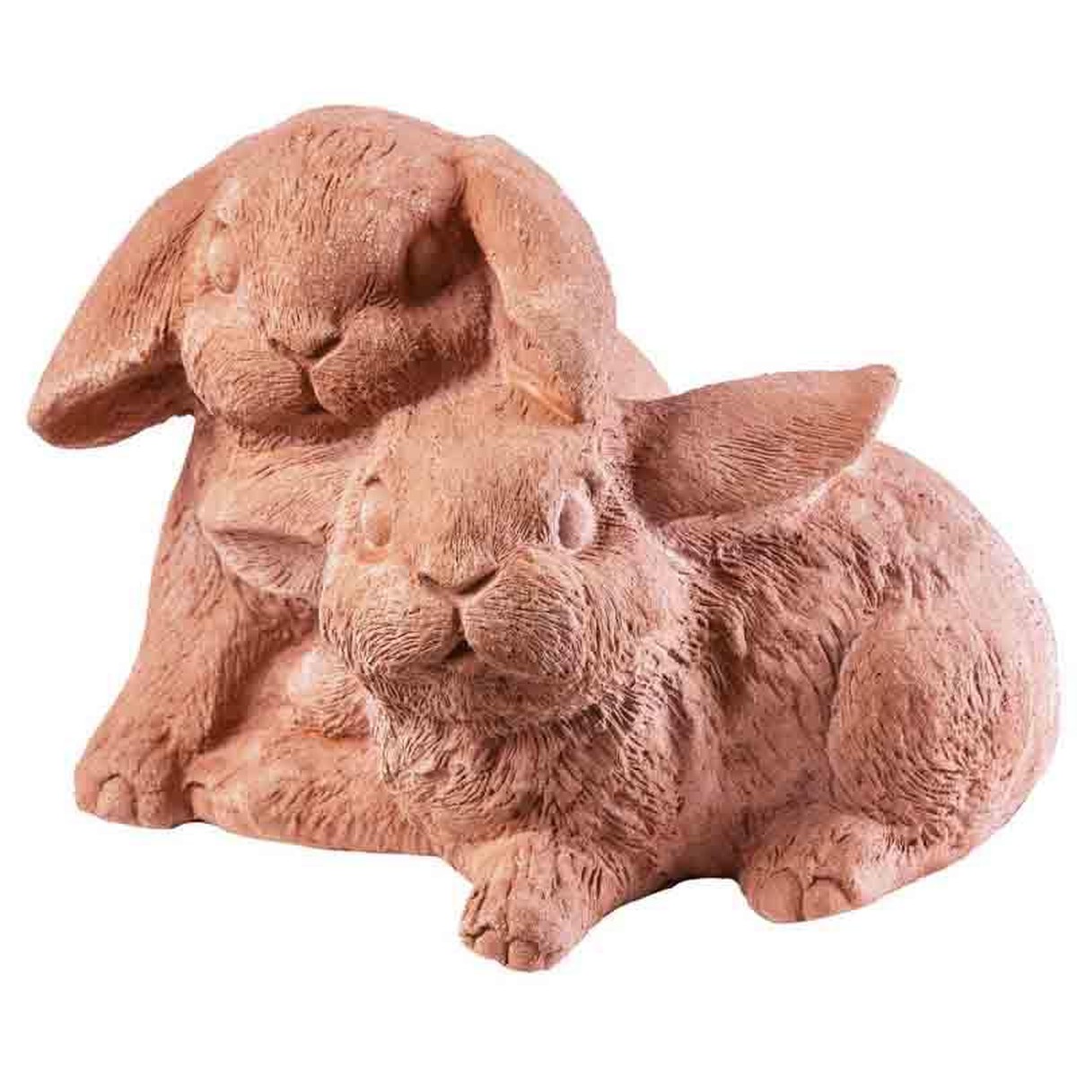   Lapins amoureux Galestro 14cm  14x14x12cm